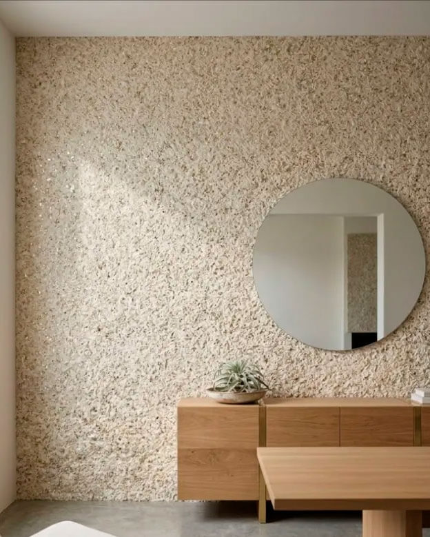 Exemplo de ambiente com Papel de Parede Líquido em Penha de França - São Paulo